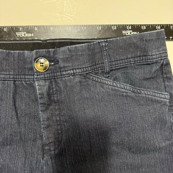 Christopher Banks Slimming Jeans Size 10 Short Comfort Waist Denim Dark Wash - Picture 8 of 15